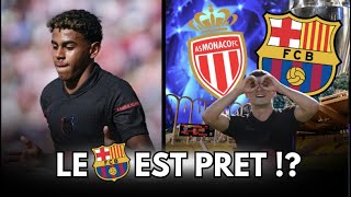 🇪🇺Le BARÇA DÉROULE  AS MONACO vs BARÇA APPROCHE [upl. by Alemat]