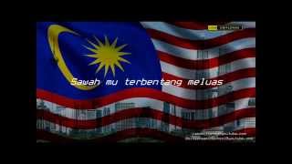 Malaysia Tanah Airku with lyrics [upl. by Ecirtam]