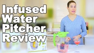 Infused Water Pitcher by Gourmet2Day Review  Ask Doctor Jo [upl. by Cyrillus]