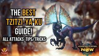 The BEST TZITZIYAKU GUIDE All Attacks Tips and Tricks l Monster Hunter Now [upl. by Peednas]