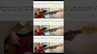 ЛаМанш  Погляд Bass verse 12 amp chorus amp Tabs basstabs basscover bass [upl. by Nyliac]