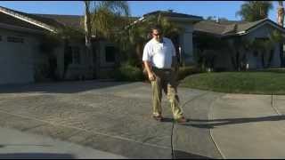 How to apply a tinted sealer on concrete driveway part 3 [upl. by Asserrac]