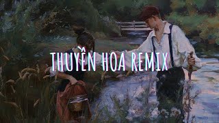 Thuyền Hoa Remix  Thuyền em đi trên sông trăng sáng  lyrics  remix [upl. by Kcirderf]