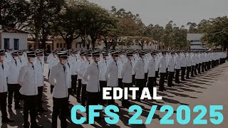 Comentários EDITAL CFS 22025 [upl. by Launce]