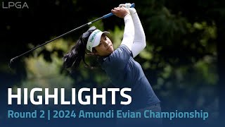 Friday Highlights  2024 Amundi Evian Championship [upl. by Emmalynne]