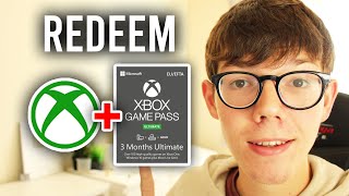 How To Redeem Xbox Game Pass Code On PC  Full Guide [upl. by Beall]