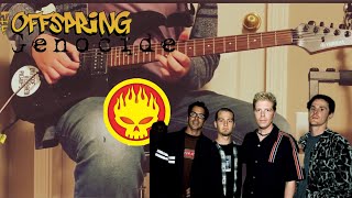 The Offspring  Genocide guitar lesson [upl. by Lee108]