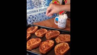 How to make Rabanadas  Portuguese French Toast [upl. by Backler]