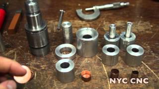 Making Copper Bullet Jackets Machining Punching amp Drawing Dies Part 1 [upl. by Brandyn]