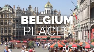 10 Best Places to Visit in Belgium  Travel Video [upl. by Vorster]