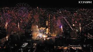 The Highlight of ICONSIAM Firework Show at Amazing Thailand Countdown 2023 [upl. by Greyso770]