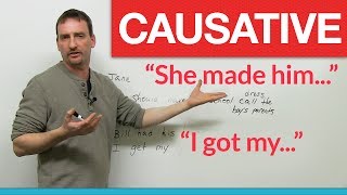 English Grammar  Causative [upl. by Ainalem]