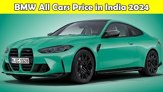 BMW Car Price in India 2024  All BMW Cars Price [upl. by Namus798]