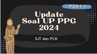 Soal UP PPG Daljab 2024 Part 1 [upl. by Drofhsa]