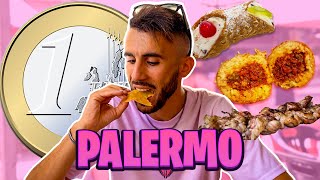 🌭🫔 COSA SI MANGIA con 1 EURO a PALERMO [upl. by Noemi]