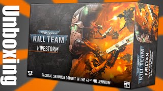 Unboxing Kill Team Hivestorm Warhammer 40K [upl. by Falconer]