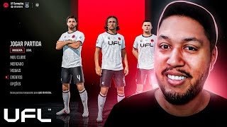 UFL GAMEPLAY AO VIVO  Jogando e mostrando JOGADORES MENU MODOS DE JOGO e MUITO MAIS [upl. by Galven]