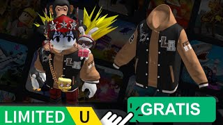 LIMITED GRATIS CHAQUETA VARSITY EN ROBLOX [upl. by Dasie]