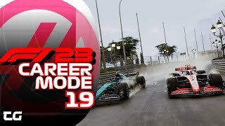 Monaco In HEAVY RAIN  F1 23 Driver Career Mode Part 19 [upl. by Ammamaria71]