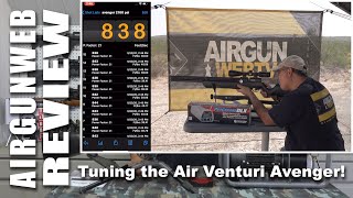 AIRGUN REVIEW  Air Venturi Avenger PCP  Basic Tuning “How To” from AirgunWeb [upl. by Yelyah]