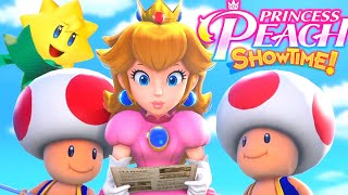 Princess Peach Showtime  Full Game 100 Walkthrough [upl. by Suoicerpal]