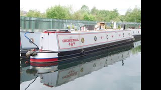 SOLD The General  57 Traditional Narrowboat for sale at Ashwood Marina [upl. by Inaflahk]