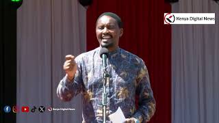 Mkishikana mtatetemesha Kenya Mwangi Kiunjuri tells Luhya leaders as Ruto watches [upl. by Aimas485]