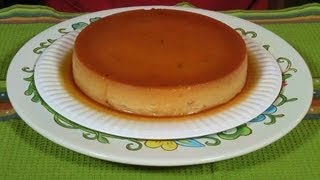 Nydias Flan De Coco  Coconut Flan  Bilingual video [upl. by Loomis84]