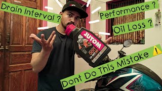 Motul 7100 10w40 Fully Synthetic Review After 5500 KMS  जितना सोचा था वैसा नही है 😑 [upl. by Mide]