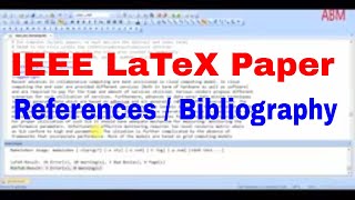 How to insert references to IEEE paper in LaTeX शिक्षकों के लिए महत्वपूर्ण सुझाव [upl. by Anaher]