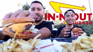 INNOUT MUKBANG w VARTAN FRESH [upl. by Emery]