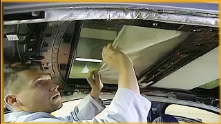 Mercedes CClass Panoramic Roof Guide Roller Sun Blind Removal and Installation [upl. by Fremont]