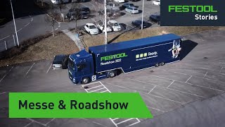 Blick hinter die Kulissen Messe und Roadshow Festool Stories Folge 1 [upl. by Kissee]