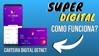 Conta e Cartão SUPERDIGITAL Santander  VALE A PENA Getnet [upl. by Renell]