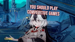 Coralie Tells Baiji To Play Competitive Games To Be More Toxic JP Dub  Honkai Impact 3rd [upl. by Leroy]