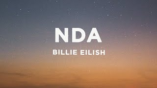 Billie Eilish  NDA Lyrics [upl. by Christianity]