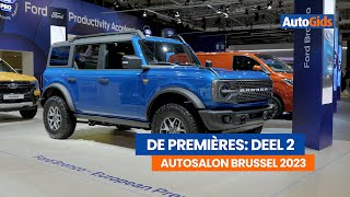 Autosalon Brussel 2023  De Premières Deel 2 [upl. by Atinaujnas416]