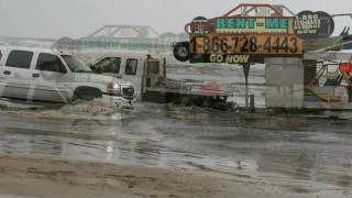 Pismo Beach  Oceano Dunes  Creek River Crossing  Feb 2011 [upl. by Araeit]