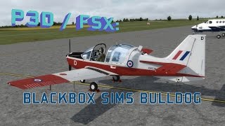 FSX  P3D Review  Blackbox Simulations Scottish Aviation Bulldog [upl. by Liatrice558]