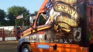 Schneider Ride of Pride Truck at local fair [upl. by Jorry]