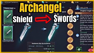 MU Origin 3 Archangel Weapon  How to return shields after changing classes  Berserker [upl. by Emilee]