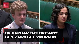 UK Parliament From Sam Carling to Nadia Whittome Britains Gen Z MPs get sworn in [upl. by Grantham]