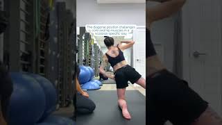 Scoliosis treatment using Schroth Method  Kneeling Muscle Cylinder [upl. by Asiil]