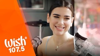 Dua Lipa performs quotBlow Your Mindquot LIVE on Wish 1075 Bus [upl. by Bryner]