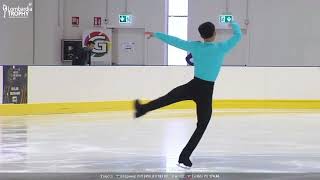 Ju Won RI 2024 Lombardia Trophy Men FS [upl. by Holofernes]