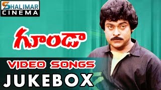 Goonda Telugu Movie Video Songs Jukebox  Chiranjeevi  Radha [upl. by Anivram311]