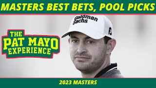 2023 Masters Picks Best Bets Special Markets  The Masters Pool Picks  2023 Golf Picks [upl. by Acirderf]