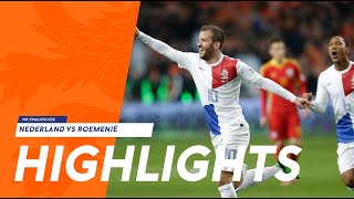 Highlights Nederland  Roemenië 26032013 WK 2014kwalificatie [upl. by Einnaej]