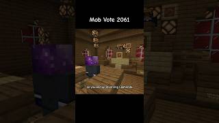 Mob Vote 2061 🌞 minecraft gaming [upl. by Iddo]