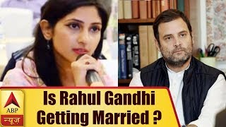 Is Rahul Gandhi Getting Married HERE IS THE TRUTH  ABP News [upl. by Haskins]